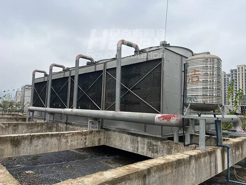 工業(yè)企業(yè)冷卻塔噪聲排放超標(biāo)，該如何治理？