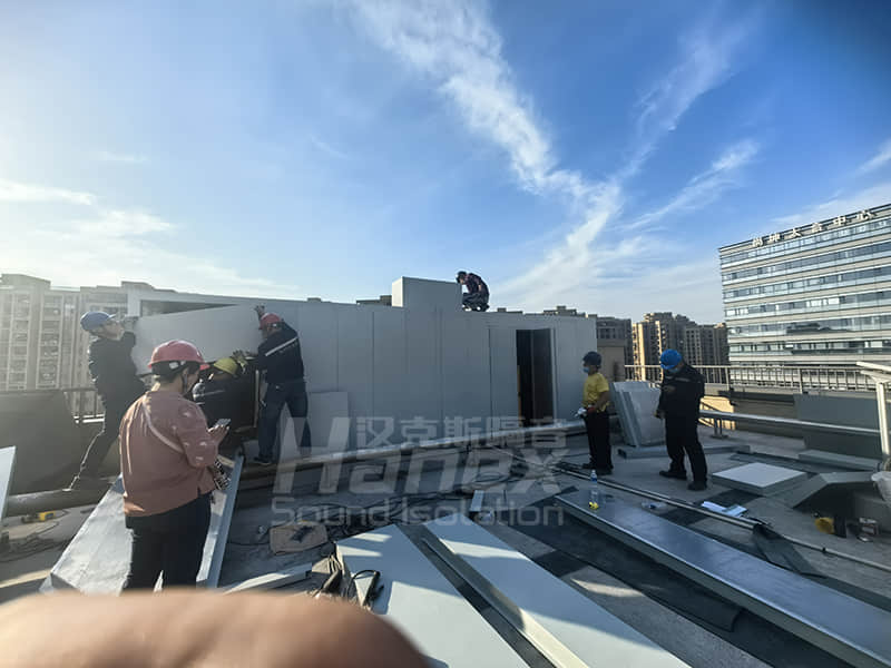 HKS-F50型風(fēng)機(jī)隔音房  